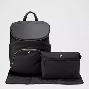 Lululemon New Parent Backpack in Black — EUC